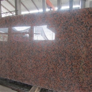 G562 lönnröd granitplattor